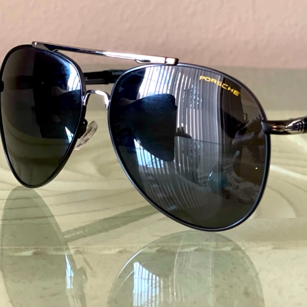 Porsche Design Aviator Polarized Sunglasses